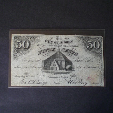 Museum Grade Fractional & Colonial Currency Holders (10)
