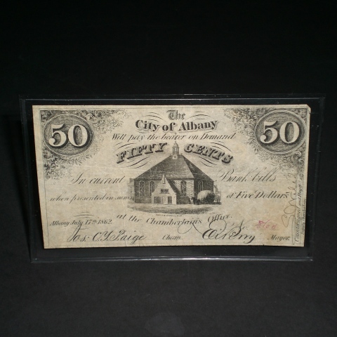 Heavyweight Fractional & Colonial Currency Holders (10)